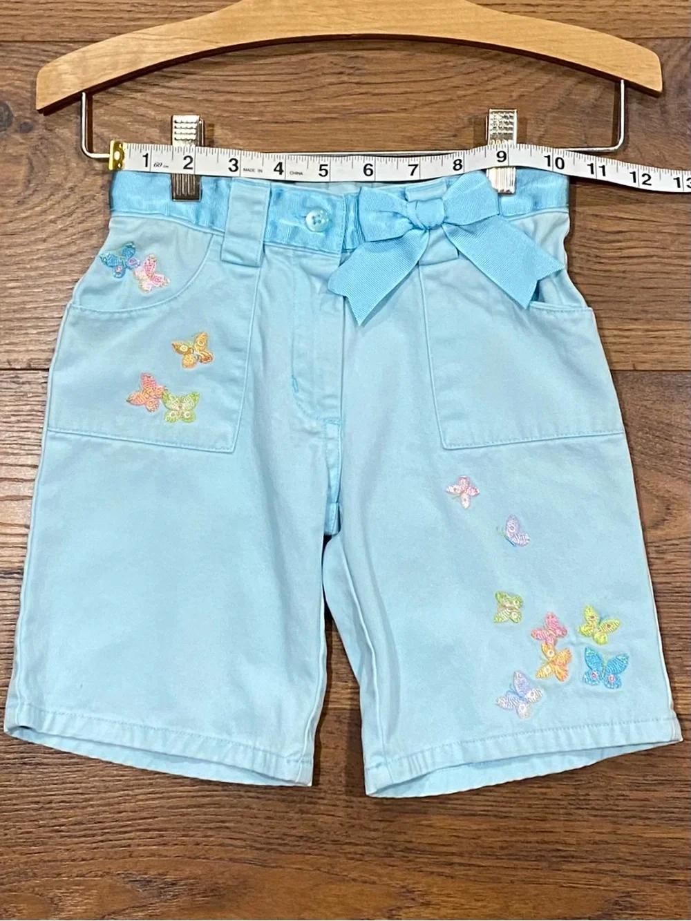 Gymboree Girls Vintage ‘Palm Springs’ Aqua Shorts Size 5